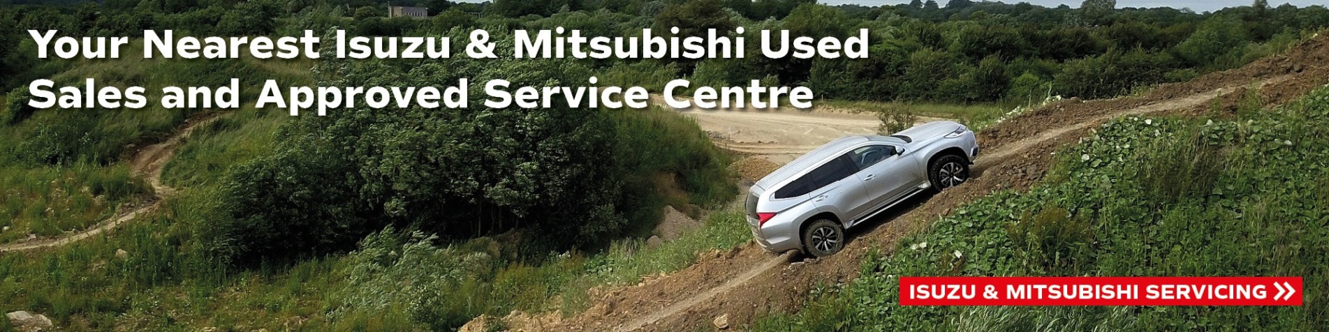 Mitsubishi Servicing Banner